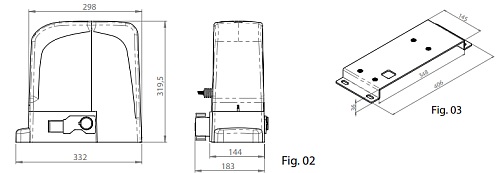 Motorline Bravo 524 motor méretei Motorline Bravo 524 motor méretei